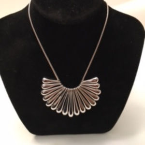 NWT - J. Jill Adjustable teardrop slide rhodium